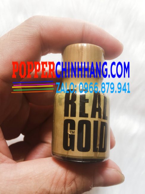 popper chinh hang real gold