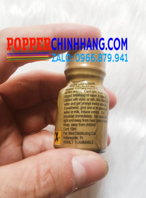 popper real gold
