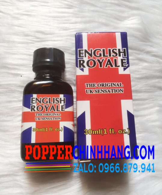 Popper english Royal chính hãng hàng mỹ