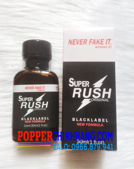 popper super rush black label cao cấp
