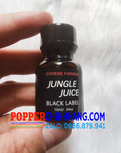 popper jungle juice black label 10ml chính hãng