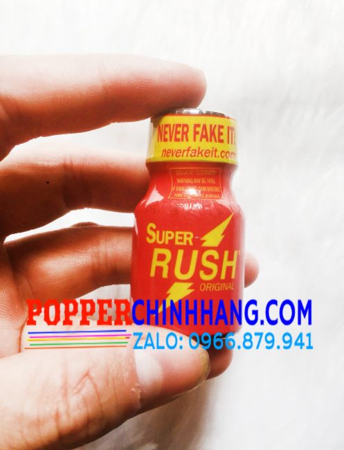 popper super rush đỏ 