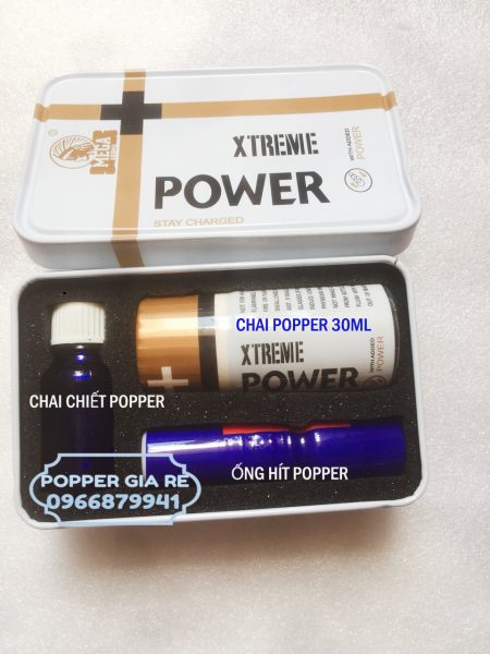 popper xtreme power trắng